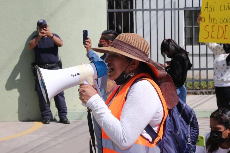 Se manifiestan familiares de militar desaparecido en Tamaulipas 
