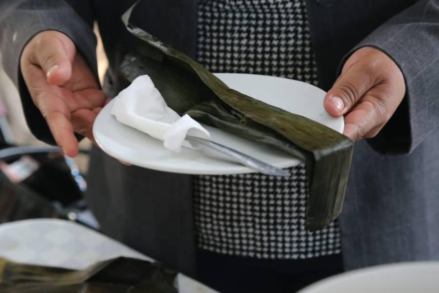 Se realiza un concurso de tamales en La Candelaria Teotlalpan