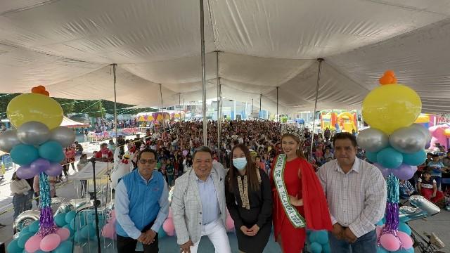 Alcalde de San Pablo del Monte pugna por el respeto hacia la niñez 