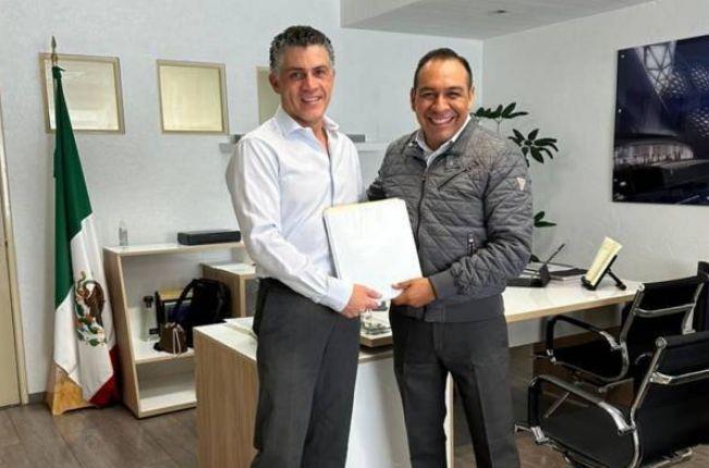 Sostuvo Caballero Yonca reunión con el Secretario de Infraestructura