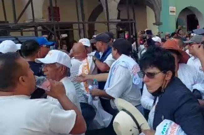 Jorge Guevara quedó como traidor ante la sección 55 del SNTE 