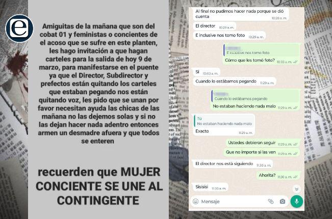 Callan a alumnas del COBAT 01 que pretendían denunciar acosos al interior del plantel