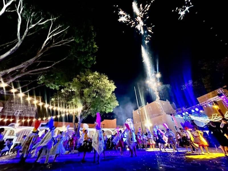 Triunfa el Carnaval de Chiautempan en su gira por Puebla
