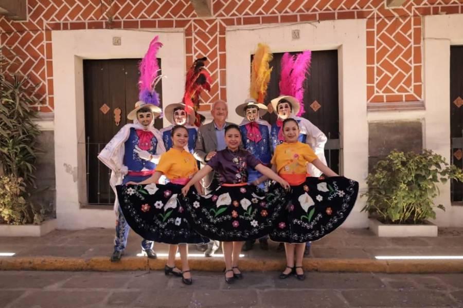 Triunfa el Carnaval de Chiautempan en su gira por Puebla
