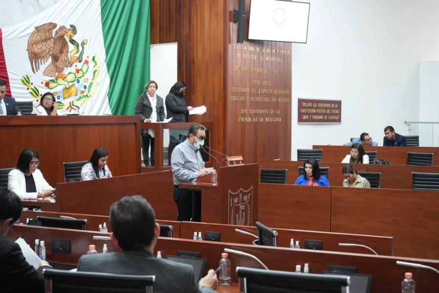 Solicita Pepe Temoltzin reserva de artículos en lo particular del decreto por el que se expide la Ley Orgánica del TJA