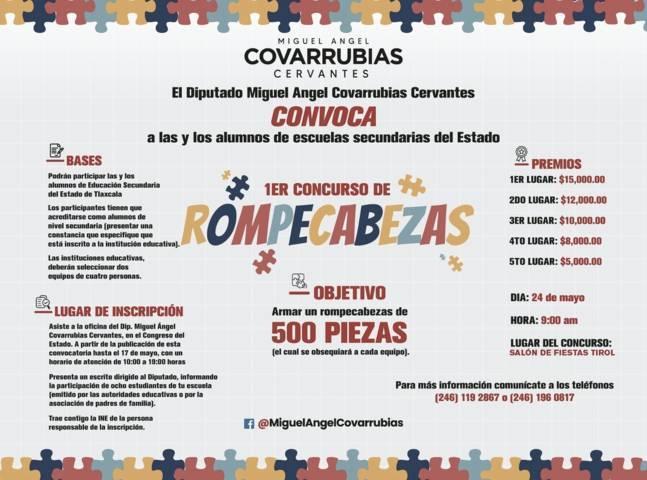 Mañana el Concurso de Rompecabezas más grande del Estado