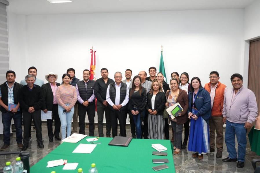 Encabeza Jaciel González mesa de trabajo sobre la 1ra Feria Regional de la Gente del Campo