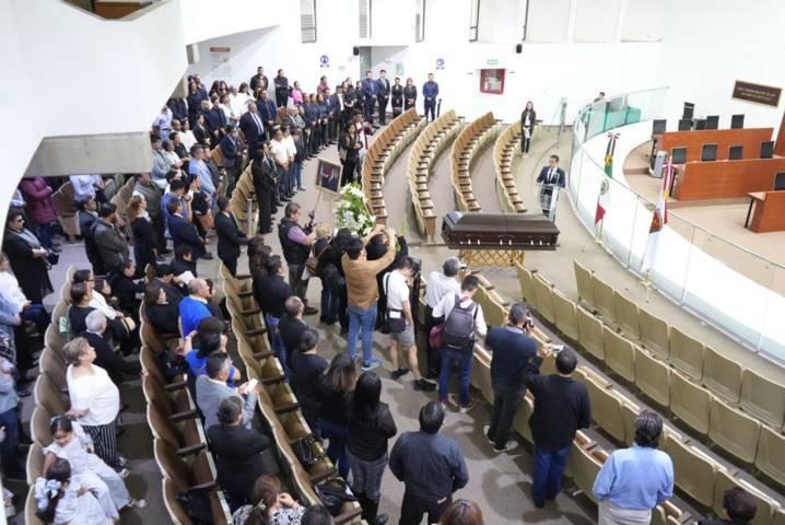 Lleva a cabo LXIV Legislatura, homenaje luctuoso en memoria de Rafael Ortega