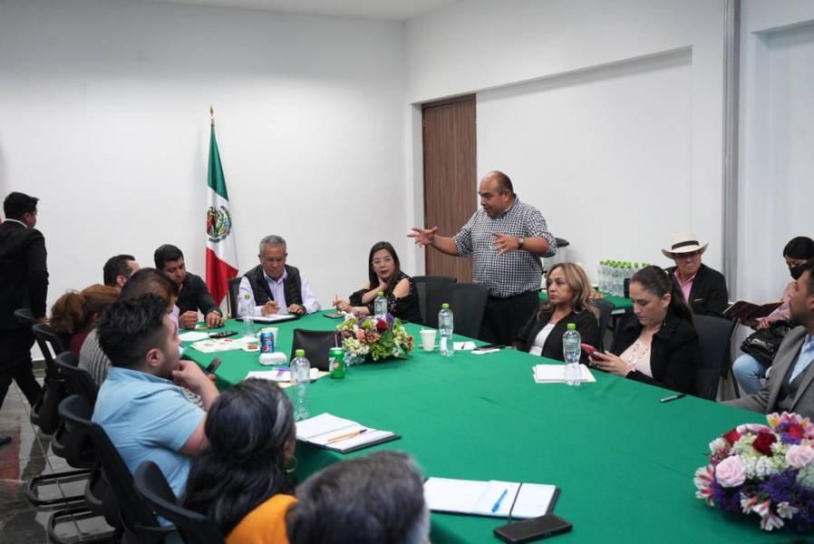 Encabeza Jaciel González mesa de trabajo sobre la 1ra Feria Regional de la Gente del Campo