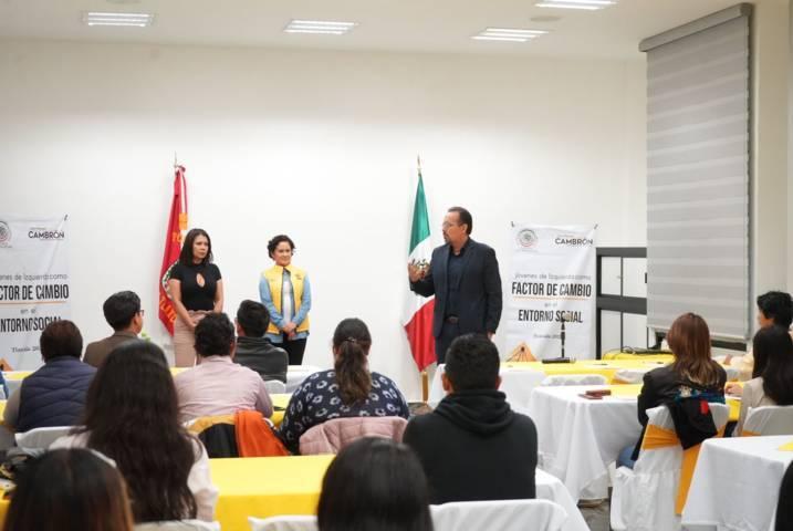 Con gran éxito clausura Juan Manuel Cambrón taller Jóvenes de Izquierda