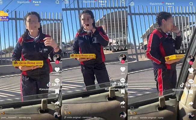 Video se vuelve viral de un padre poniendo a trabajar a su hija