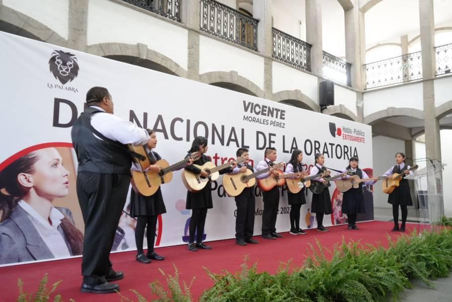 Destaca el diputado Vicente Morales el poder de la oratoria
