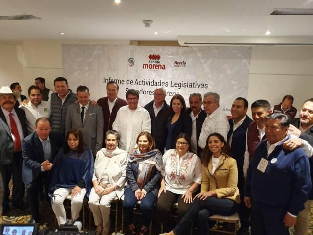Asiste Joel Molina a informe legislativo de Gerardo Novelo en Baja California