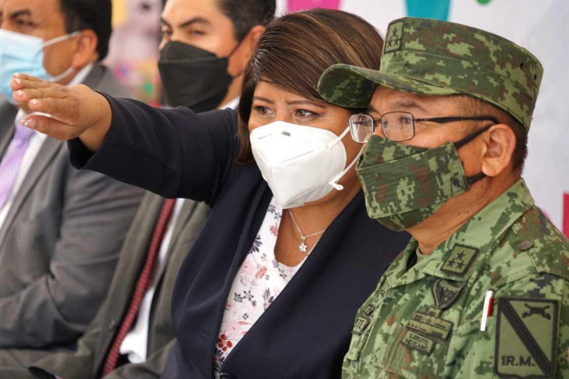 Felicitas Vázquez Inaugura fachada de la Unidad Deportiva “El Ranchito” 