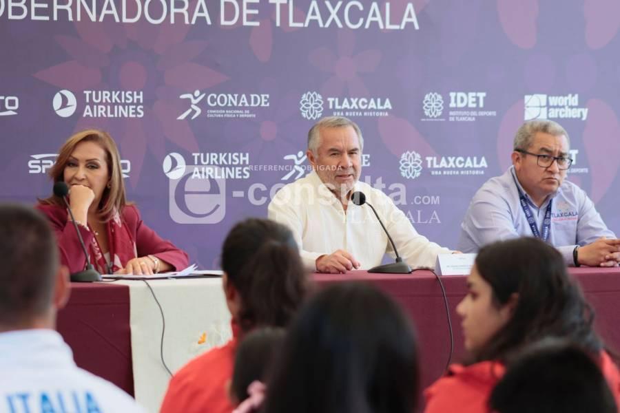 Gobernadora da Bienvenida Oficial a atletas de la Copa del Mundo de Tiro con Arco 