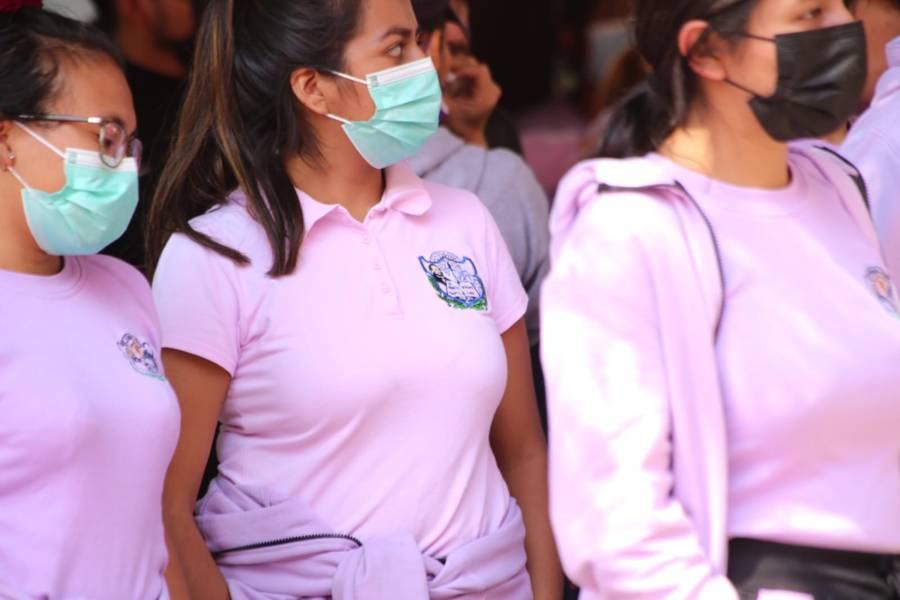 Llegan normalistas a la capital; preparan exhibición de sus actividades pedagógicas