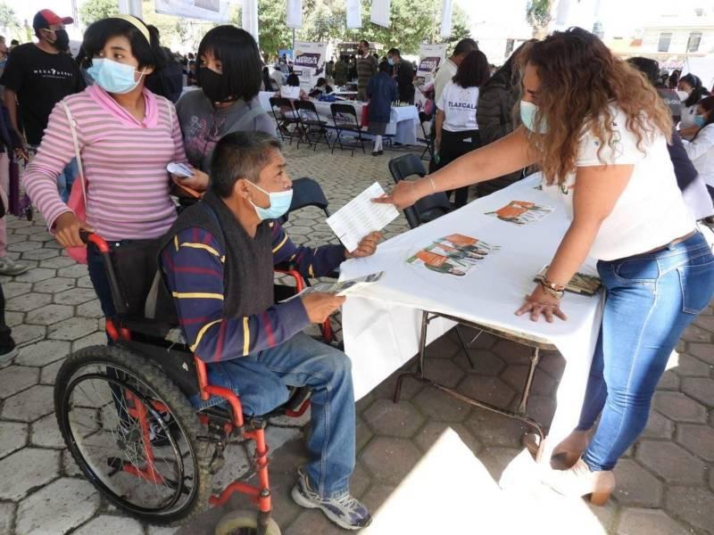 Llega a Contla, Carrusel de Información y Servicios del Sistema Estatal DIF