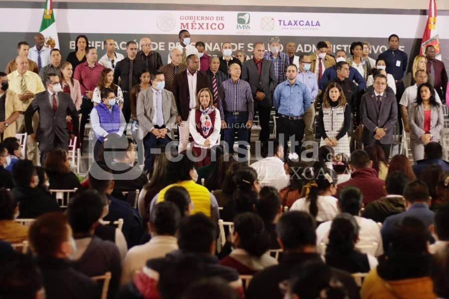 Basifican a personal de salud y administrativo de IMSS-Bienestar 
