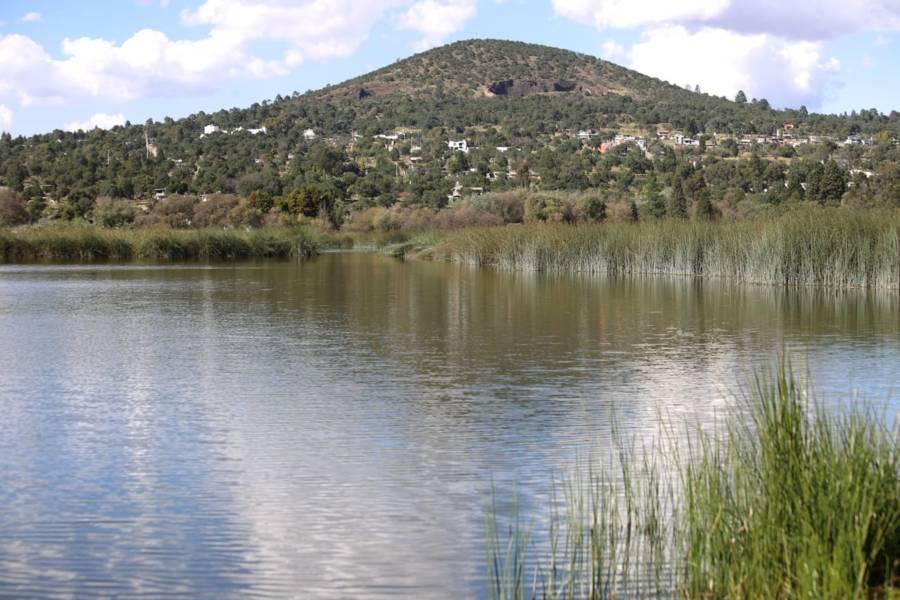 La presa "El Ojito" en Apizaquito