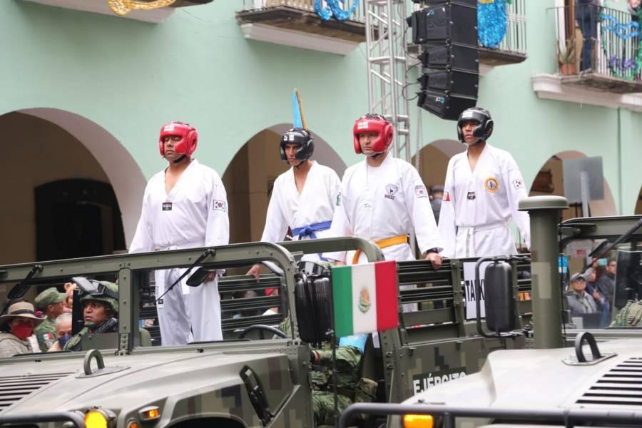 Conmemoran el “CXII Aniversario del Inicio de la Revolución Mexicana”, en Tlaxcala 