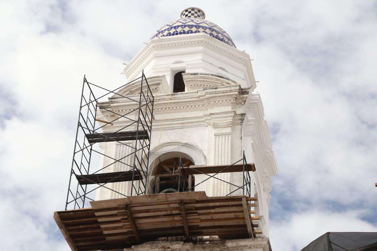 A cinco años del 19S continúa reconstrucción de la Parroquia de San