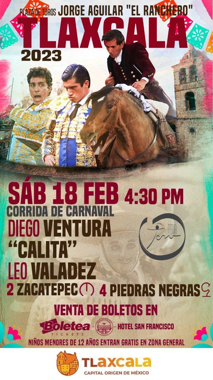 Develan carteles del serial taurino Tlaxcala Capital 2023