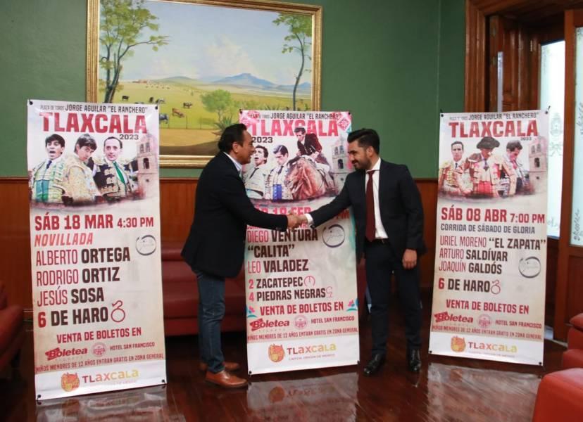 Develan carteles del serial taurino Tlaxcala Capital 2023