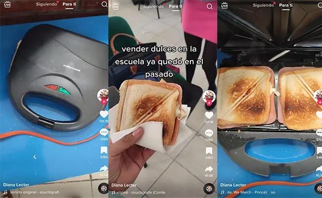 Un estudiante emprende un negocio en su salón al vender sándwiches