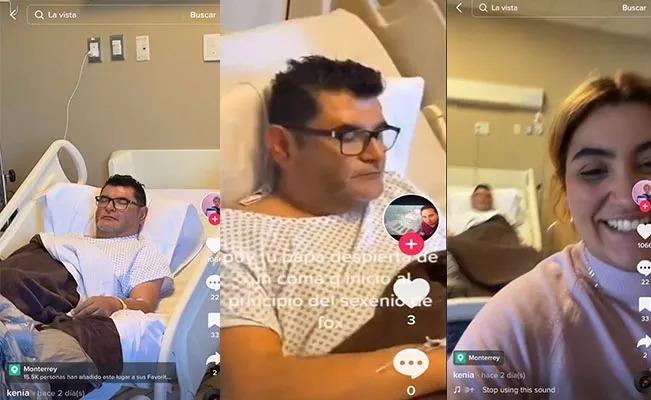 Una familia anuncia con gran alegría que su padre ha despertado del coma des pués de 20 años  