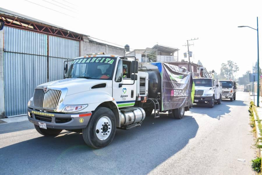 Pablo Badillo enaltece labor de la Brigada 212 en Apizaco 