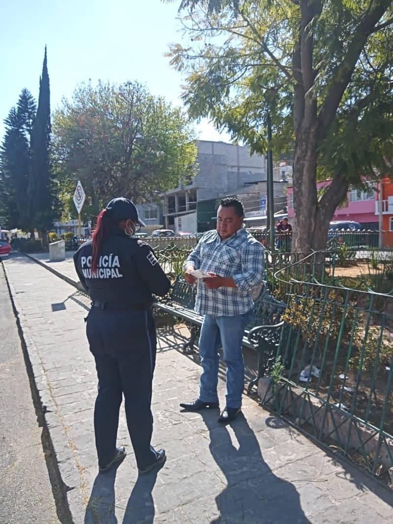 Seguridad Pública de Tlaxcala Capital trabaja en la prevención del delito