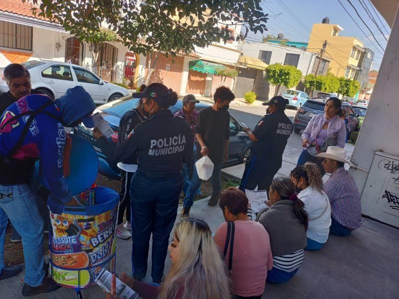 Seguridad Pública de Tlaxcala Capital trabaja en la prevención del delito