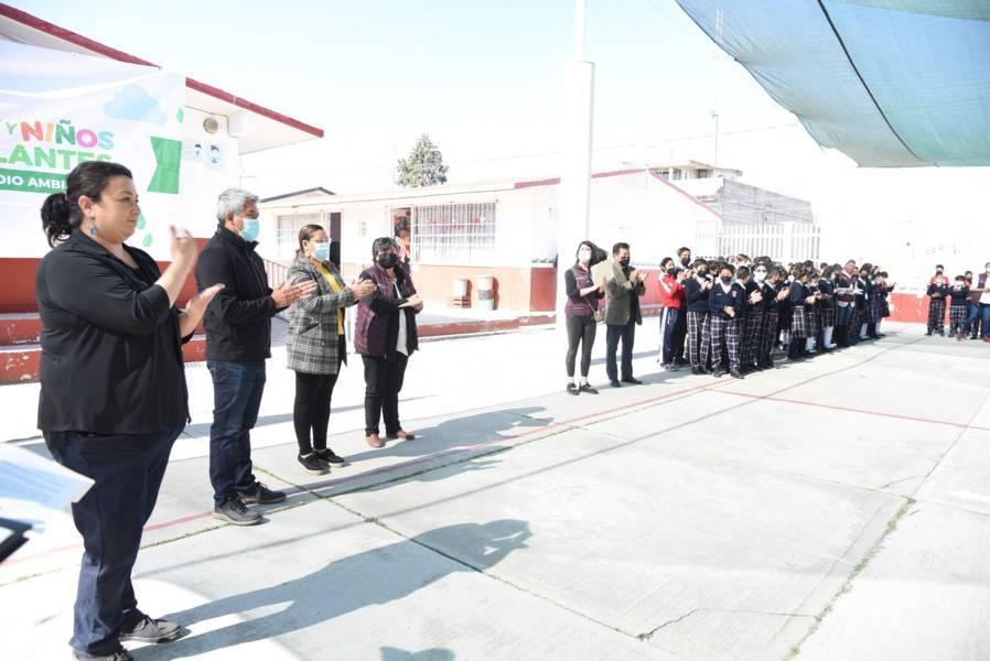 Promueve el Ayuntamiento de Tlaxcala el cumplimiento de la “Agenda 2030” entre alumnos de educación básica