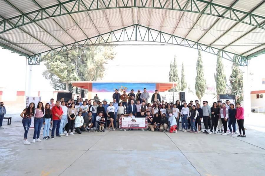 Alcalde de Chiautempan realiza gira de trabajo previo al arranque del Carnaval 2023