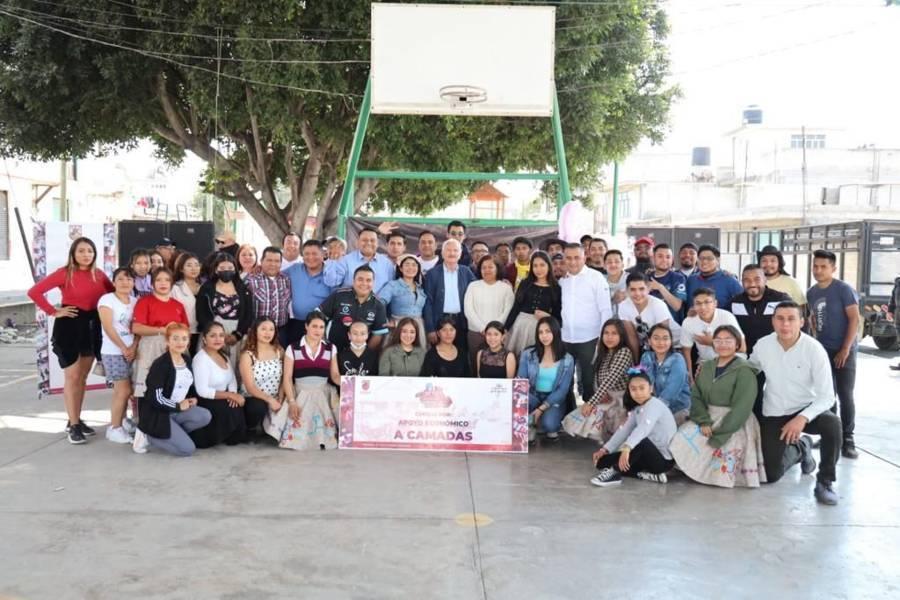 Alcalde de Chiautempan realiza gira de trabajo previo al arranque del Carnaval 2023