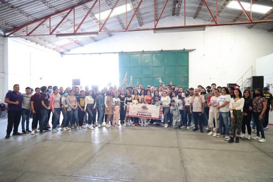 Alcalde de Chiautempan realiza gira de trabajo previo al arranque del Carnaval 2023