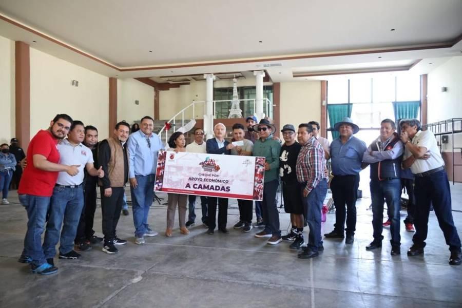 Alcalde de Chiautempan realiza gira de trabajo previo al arranque del Carnaval 2023
