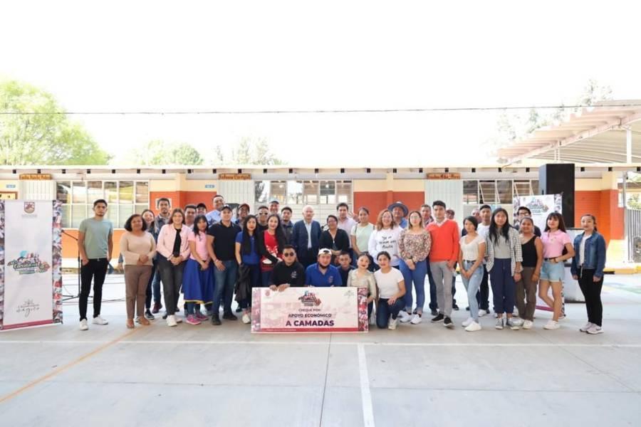 Alcalde de Chiautempan realiza gira de trabajo previo al arranque del Carnaval 2023