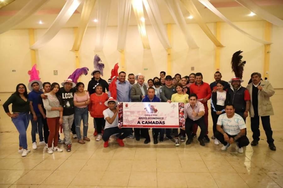 Alcalde de Chiautempan realiza gira de trabajo previo al arranque del Carnaval 2023