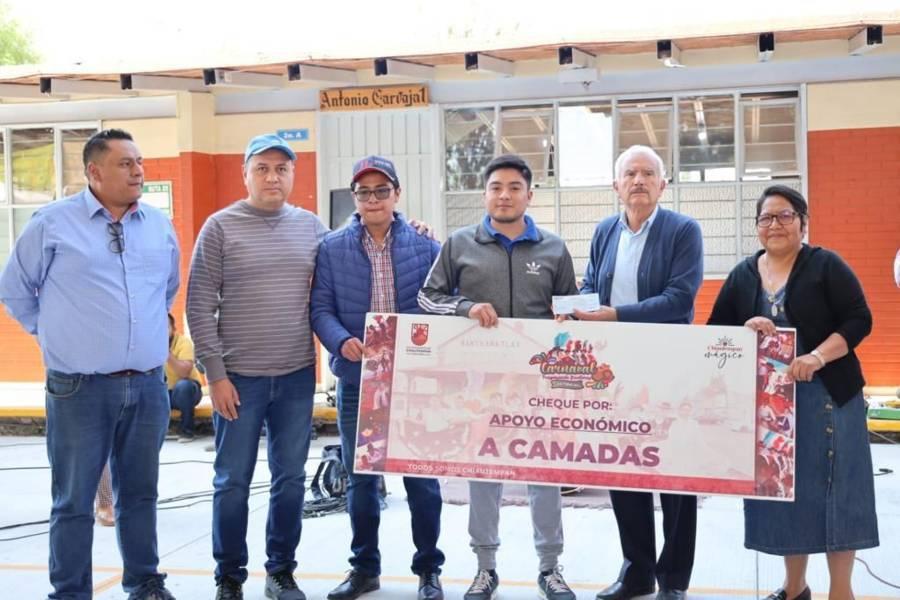 Alcalde de Chiautempan realiza gira de trabajo previo al arranque del Carnaval 2023