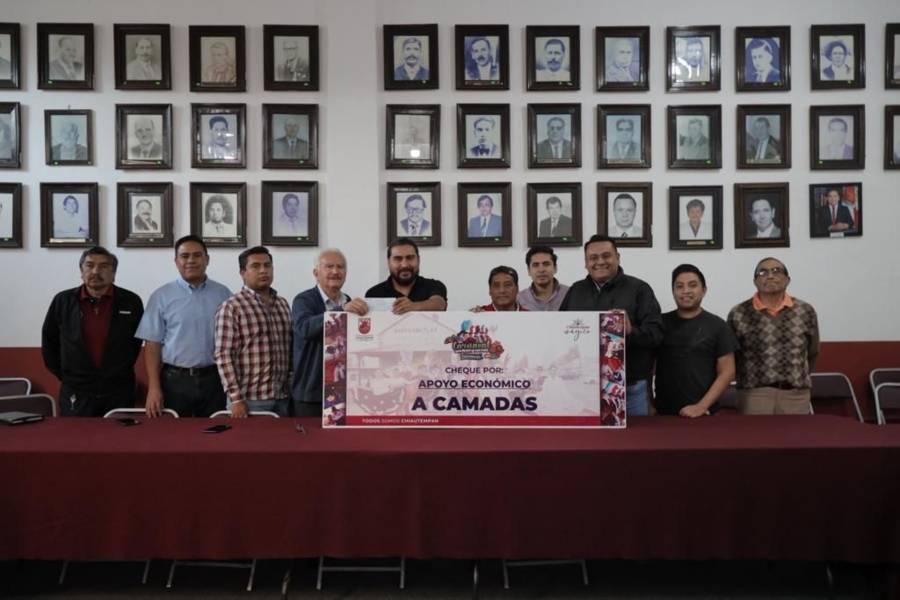 Alcalde de Chiautempan realiza gira de trabajo previo al arranque del Carnaval 2023