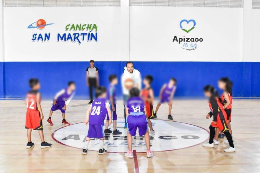 Reinauguraron el Multideportivo San Martín en Apizaco