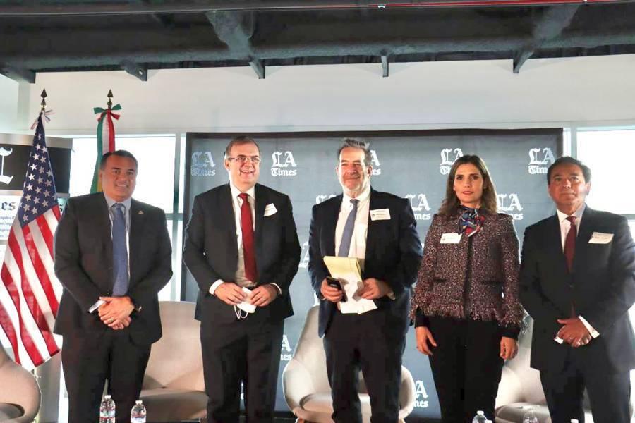 Proyecta Jorge Corichi a Tlaxcala Capital en California