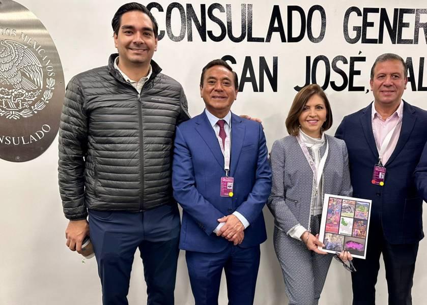 Promociona Jorge Corichi a Tlaxcala Capital en San José, California