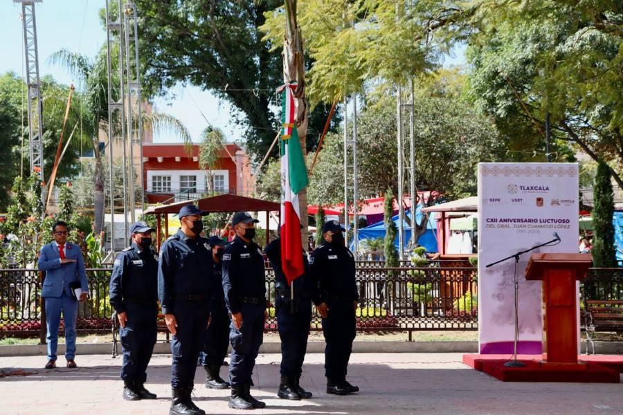 “Los actos de valentía de este gran contlense, están plasmados en letras de oro en la historia de México”: Eddy Roldán