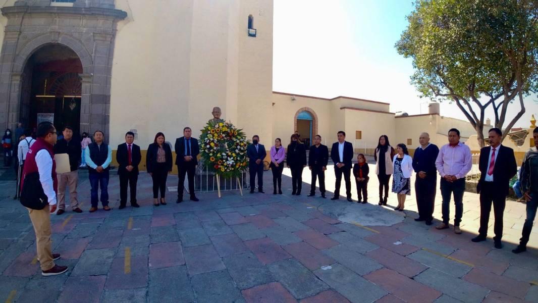 “Los actos de valentía de este gran contlense, están plasmados en letras de oro en la historia de México”: Eddy Roldán