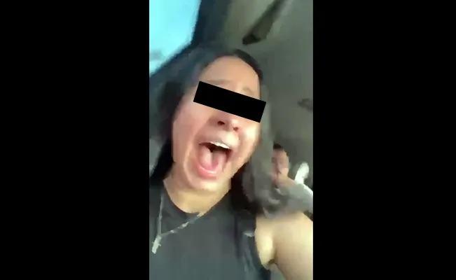Graban su propio accidente mientras transmitian en TikTok; Era el auto de su papá