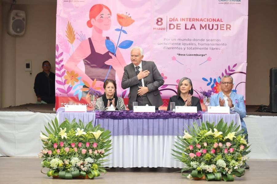 Conmemora 8M Ayuntamiento de Chiautempan 