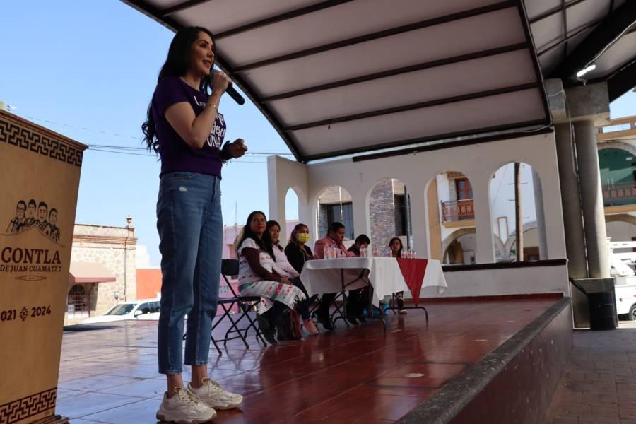 No puede haber desarrollo, sin equidad e igualdad hacia las mujeres: Eddy Roldán