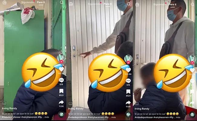 Maestro se vuelve viral tras estilo de los delincuentes que amenazan en el transporte público